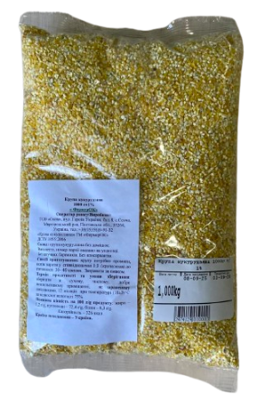 Крупа кукурудзяна 1000г ТМ ФермерОк